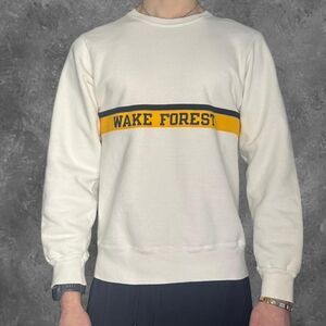 Champion Men's White and Cream Sweatshirt